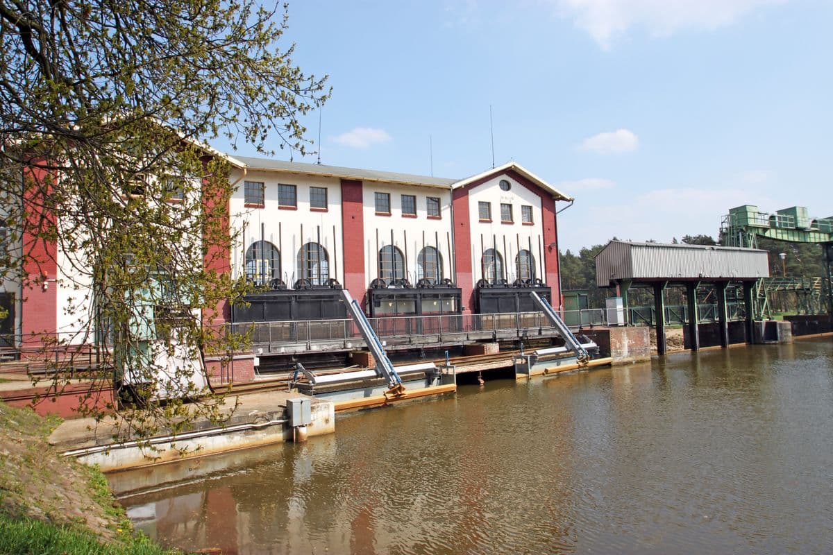 Das Kraftwerk erzeugt noch Strom