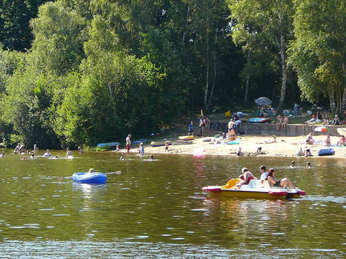 Der Hardausee bei Hösseringen