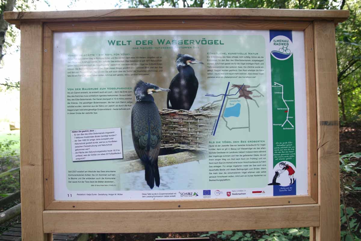 Naturinformationstaffel am Jastorfer See