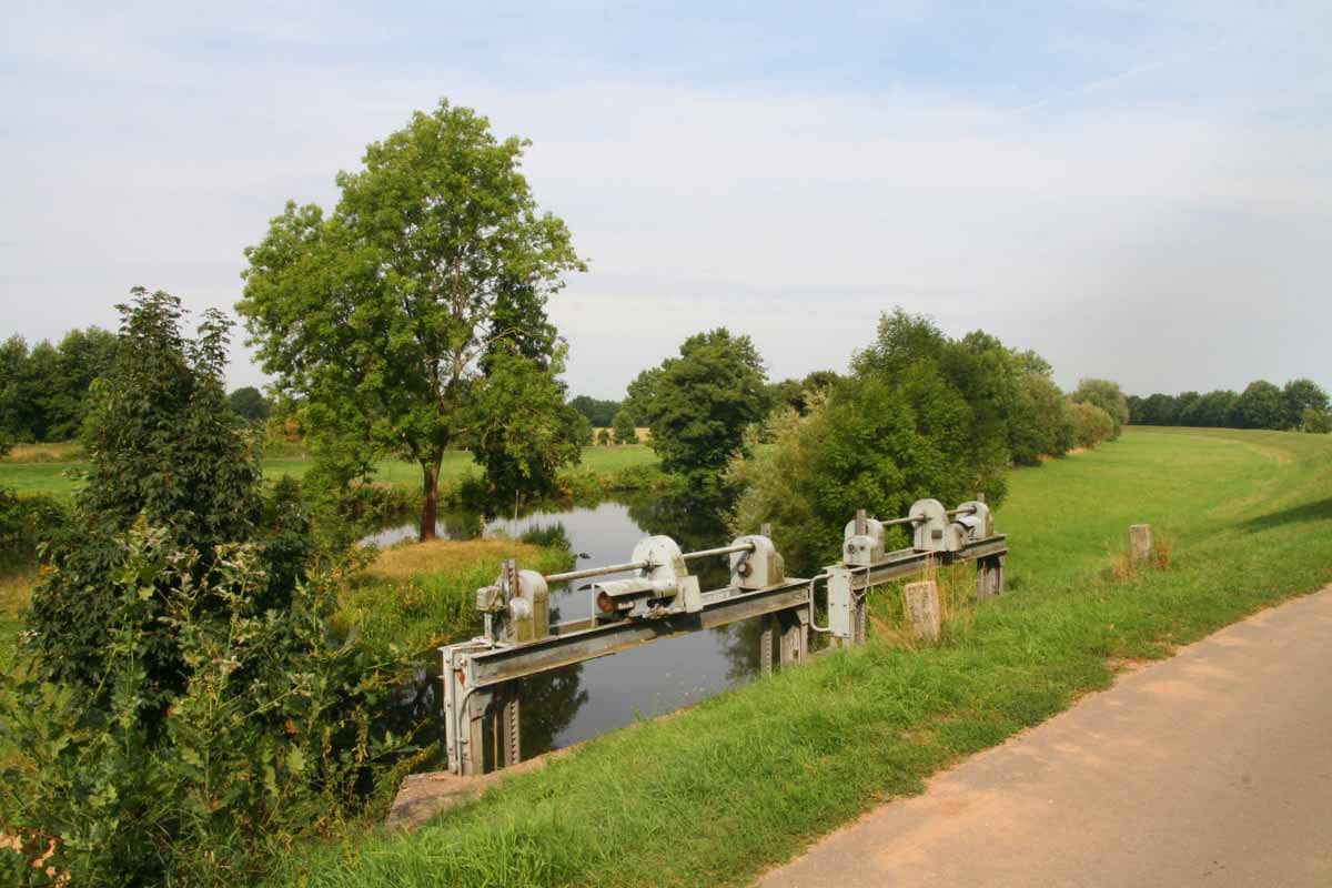 Der Neetzekanal nördlich von St. Dionys