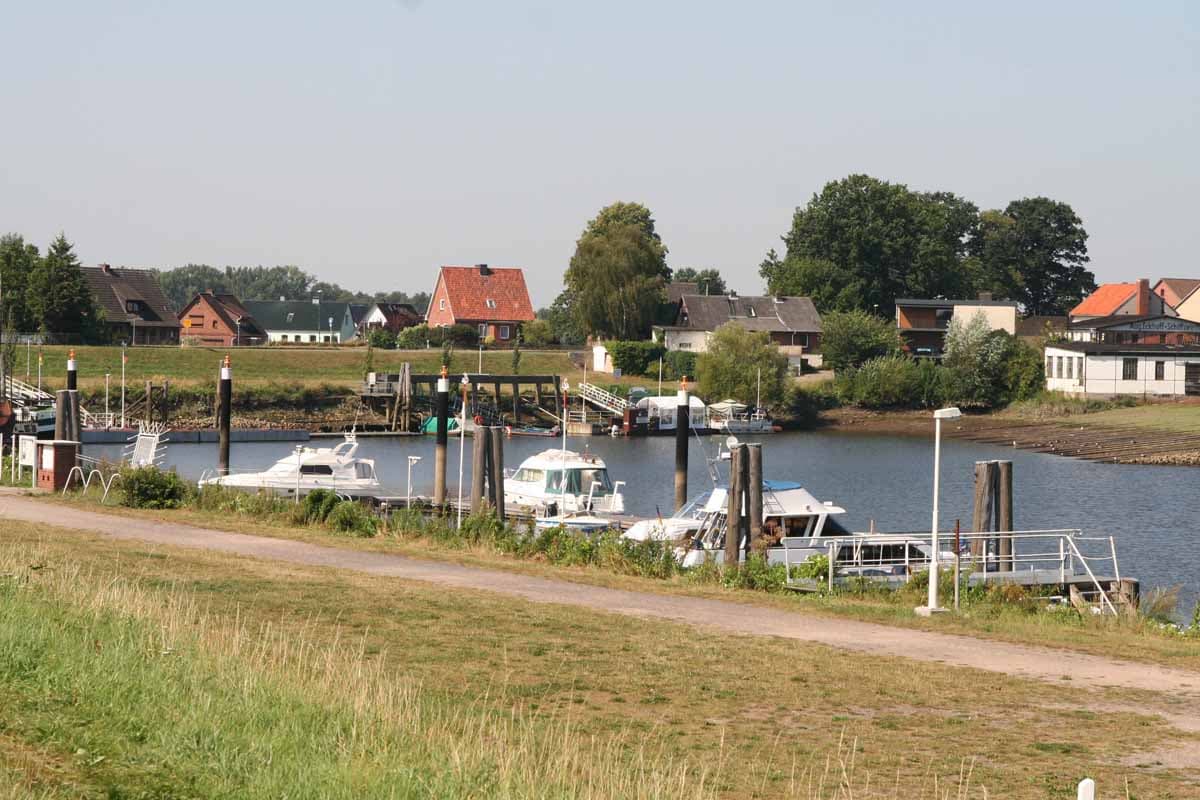 Der Bootshafen in Stöckte