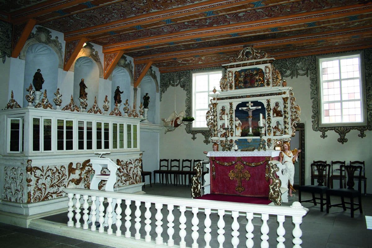 Stechinelli-Kapelle in Wieckenberg bei Wietze in der Südheide