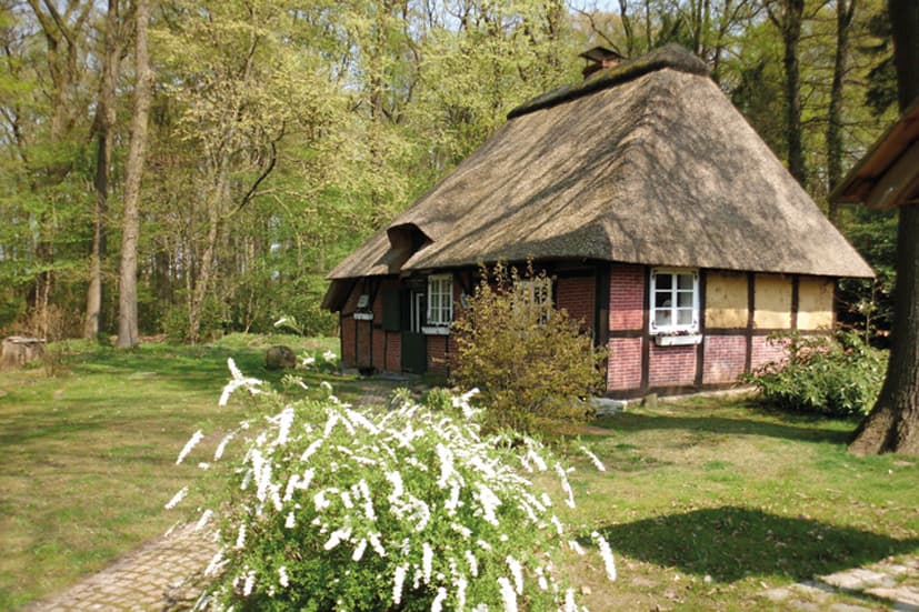 Hexenhaus Wesel Wanderweg Heidschnuckenweg