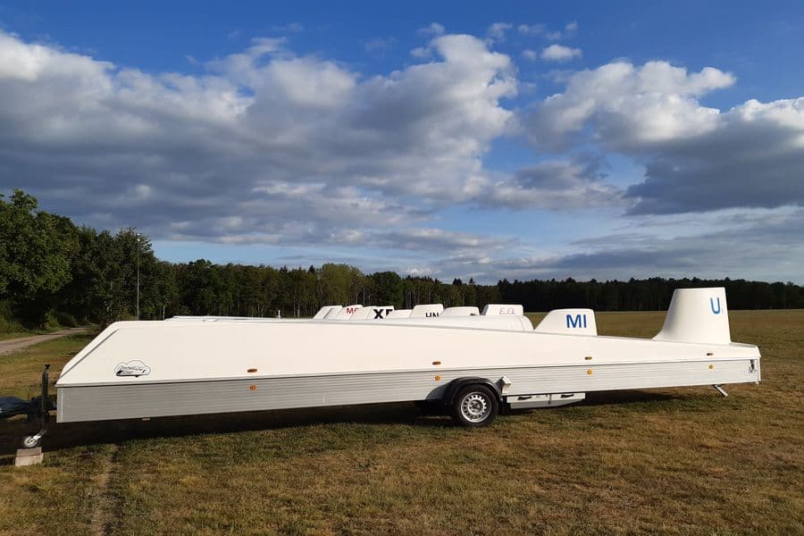 Am Ortsrand liegt ein kleiner Segelflugplatz