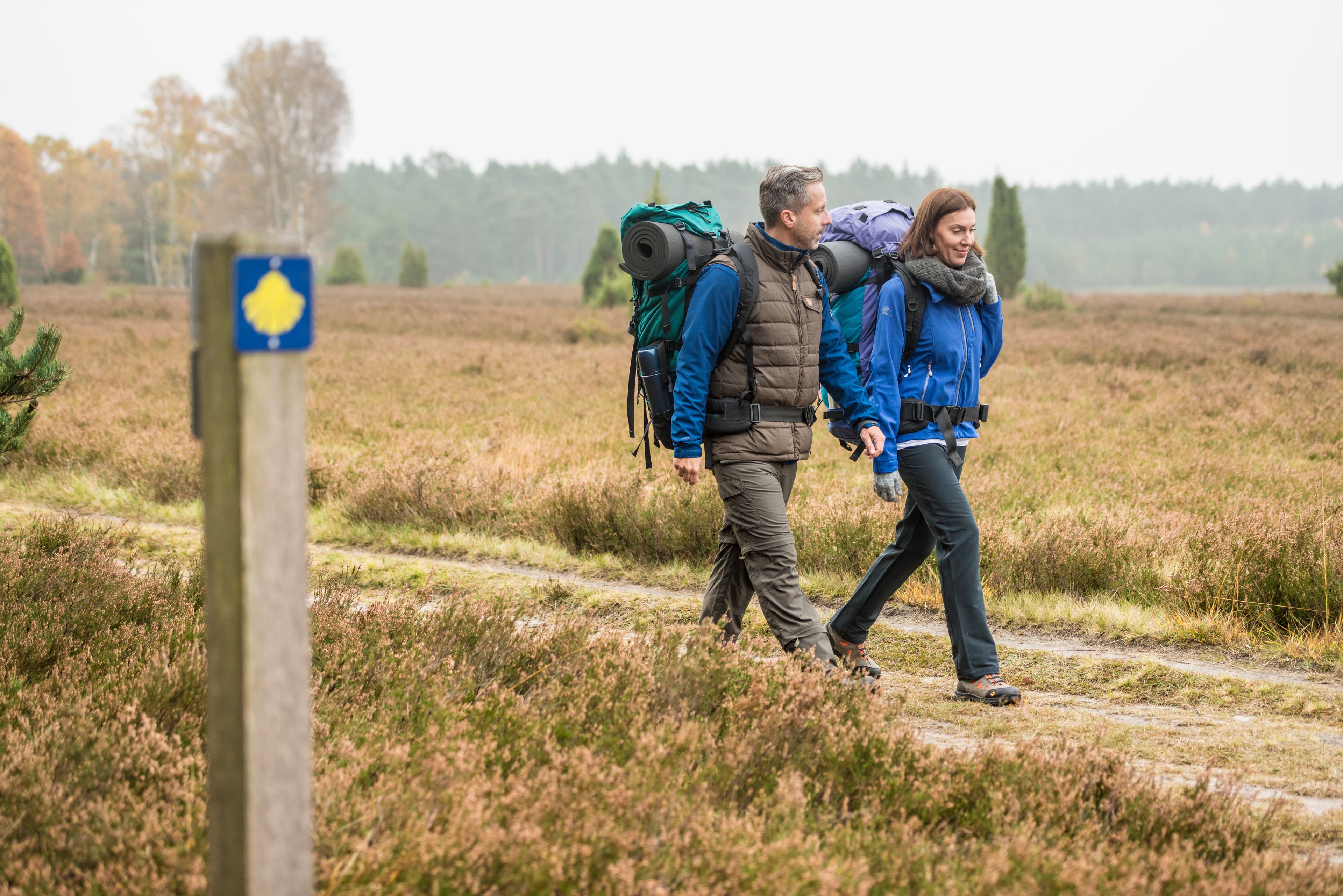 Pilger auf dem Jacobusweg