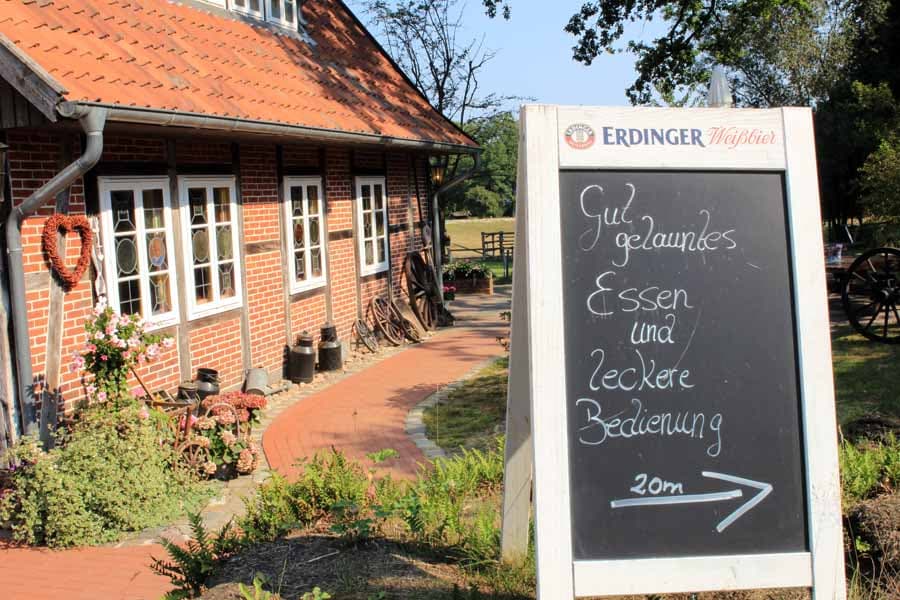 Restaurant in Wilsede, einem Stadtteil von Bispingen