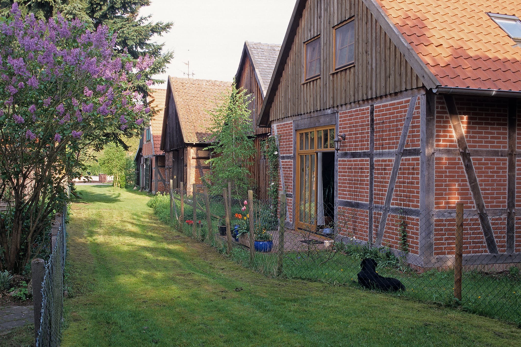 Das historische Scheunenviertel in Ahlden Aller