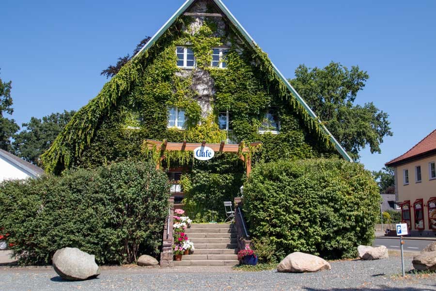 Neuenkirchen Cafe Ortskern Ortsbild Heideort