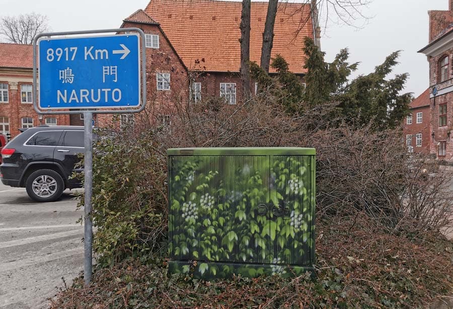 Stromkastenkunst, Natur, Lüneburg, Graffiti, Streetart