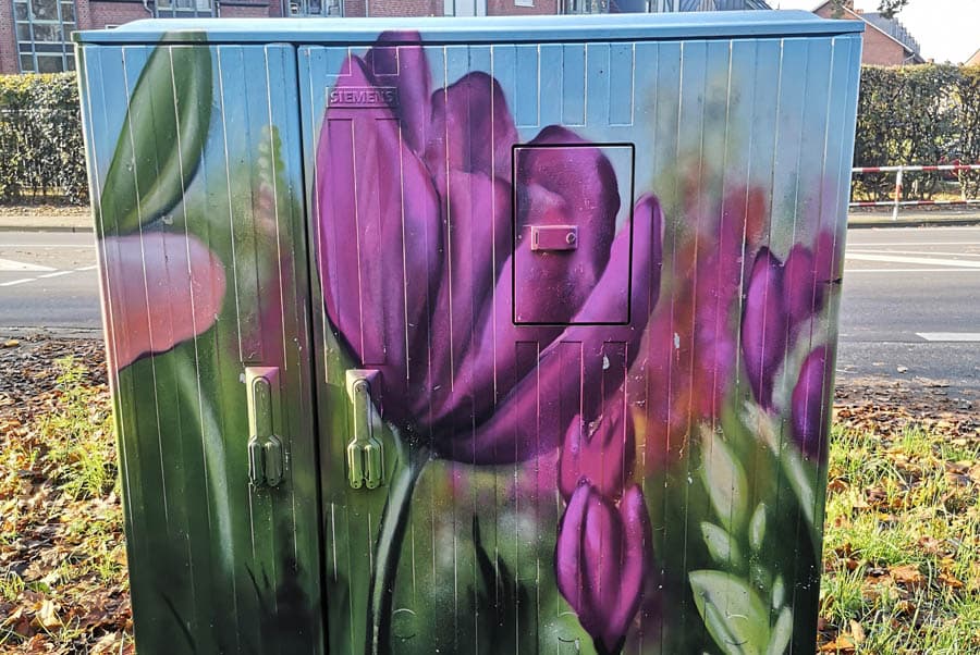 Stromkastenkunst, Natur, Kunst, Lüneburg, Graffiti, Streetart