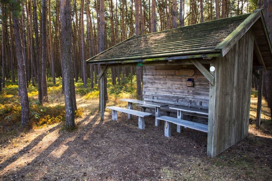 Pausenplatz in der Töps Heide in Hanstedt