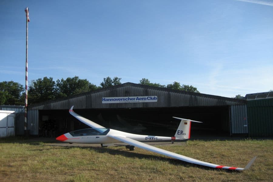 Segelfliegen KRYS ohne Personen in Wienhausen