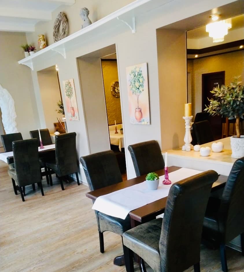 Das italienischen Ristorante La Fontana in Schwarmstedt von innen.