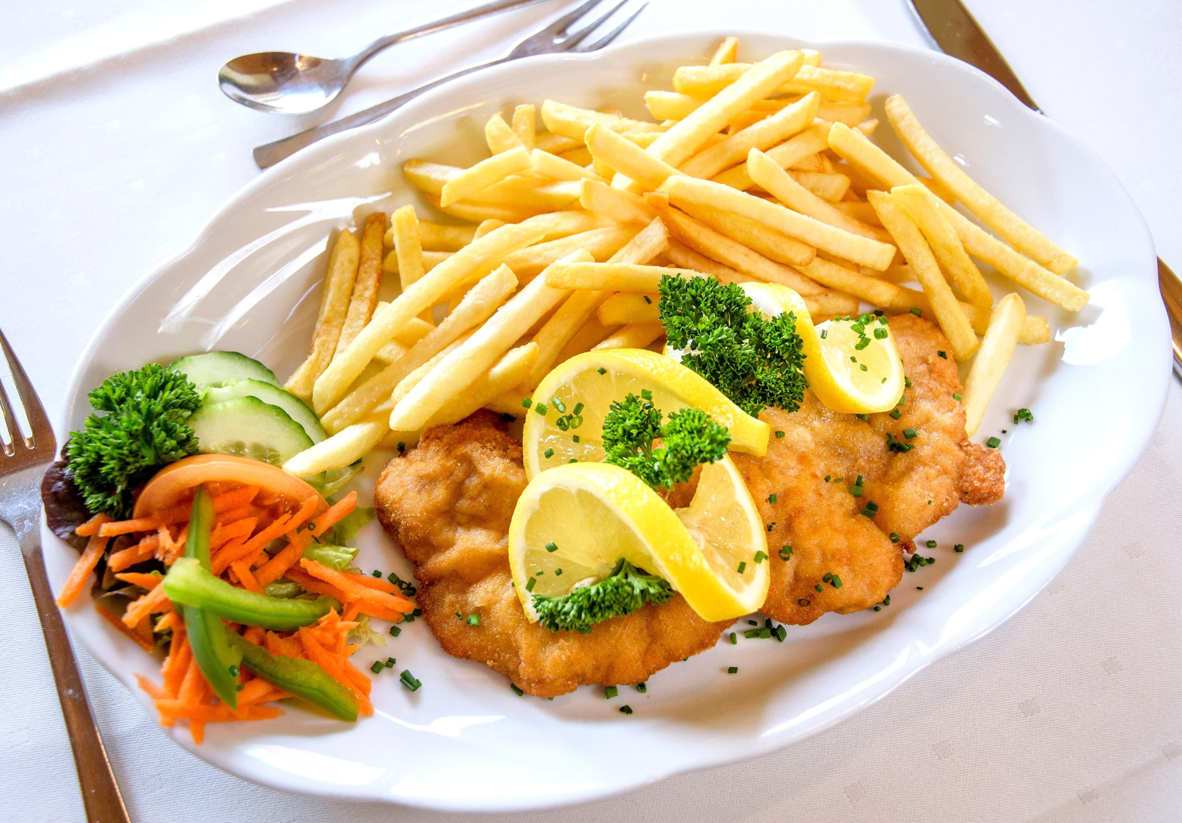 Schnitzel des Restaurants Haus Zum Hägfeld in Lüneburg