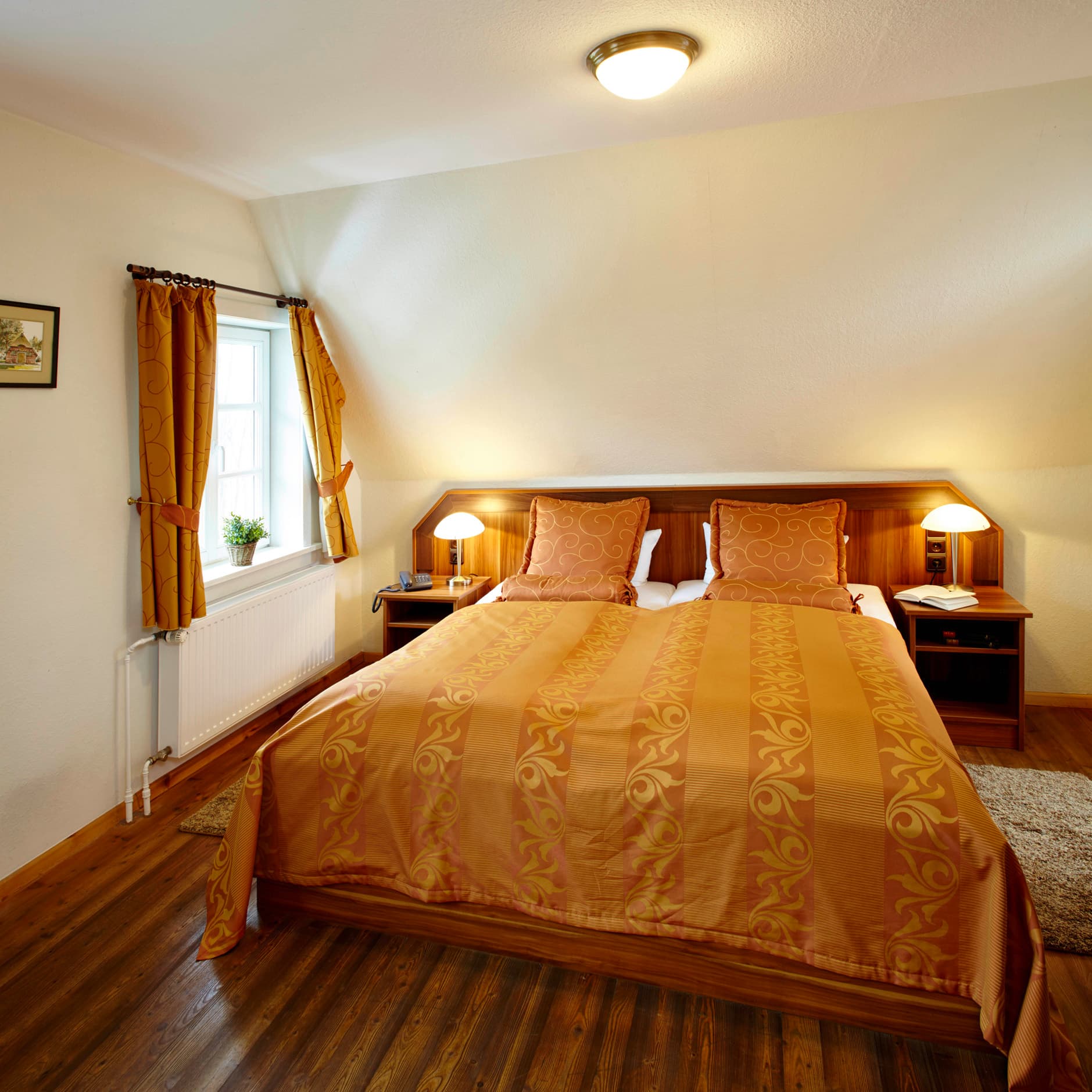 Zimmer im Haupthaus des Naturotel Hotel Hof Tütsberg in Schneverdingen