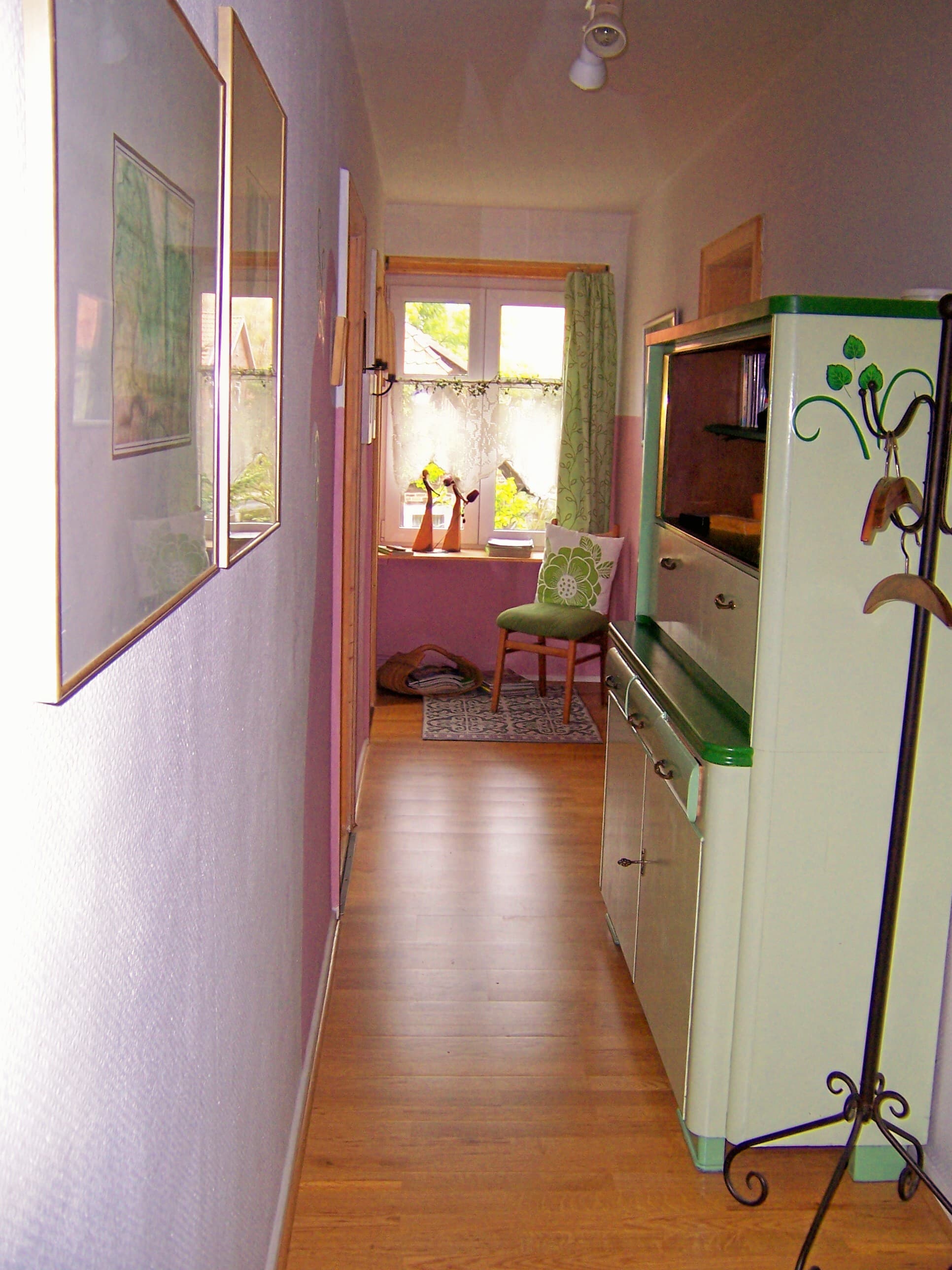 Flur in der Heidewohnung Atelier am Markt in Hermannsburg