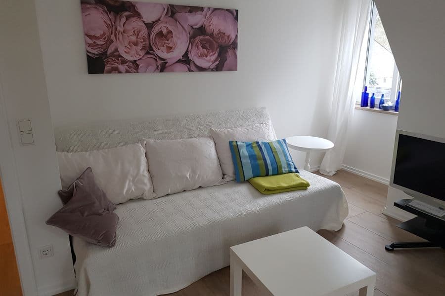 Wohnküche bzw. Doppel-Schlafzimmer 3 im OG des Ferienhauses Bendestorf