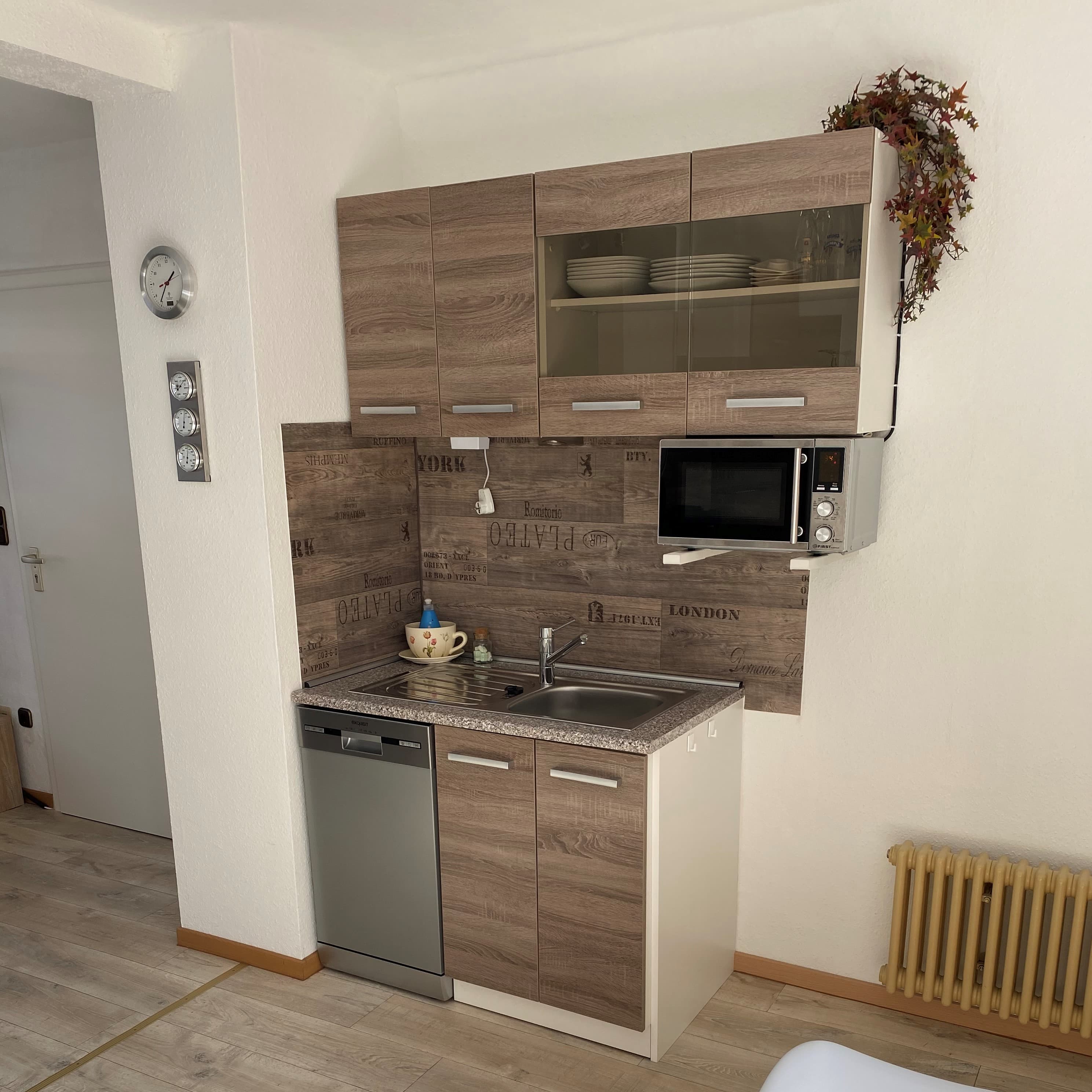 Wohnküche in der Ferienwohnung Zerbe in Lüneburg