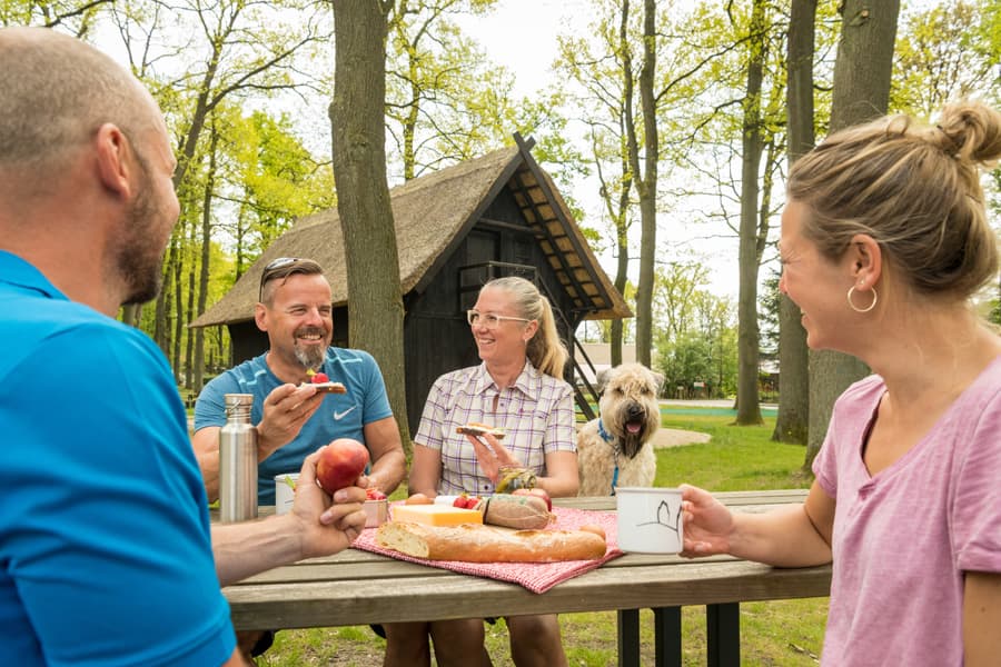 Picknick am Treppenspeicher in Lutterloh Lüneburger Heide