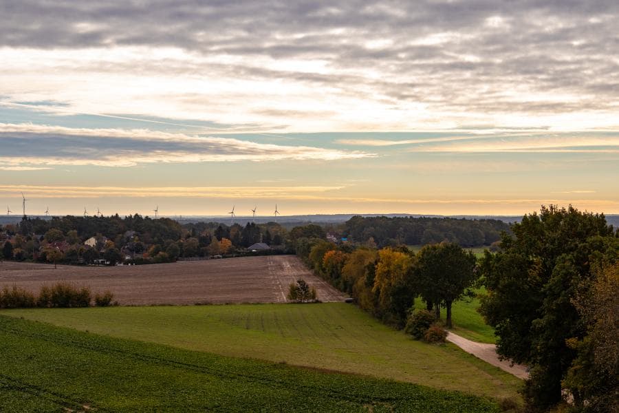 Felder, landschaft, weite, horizont, idylle