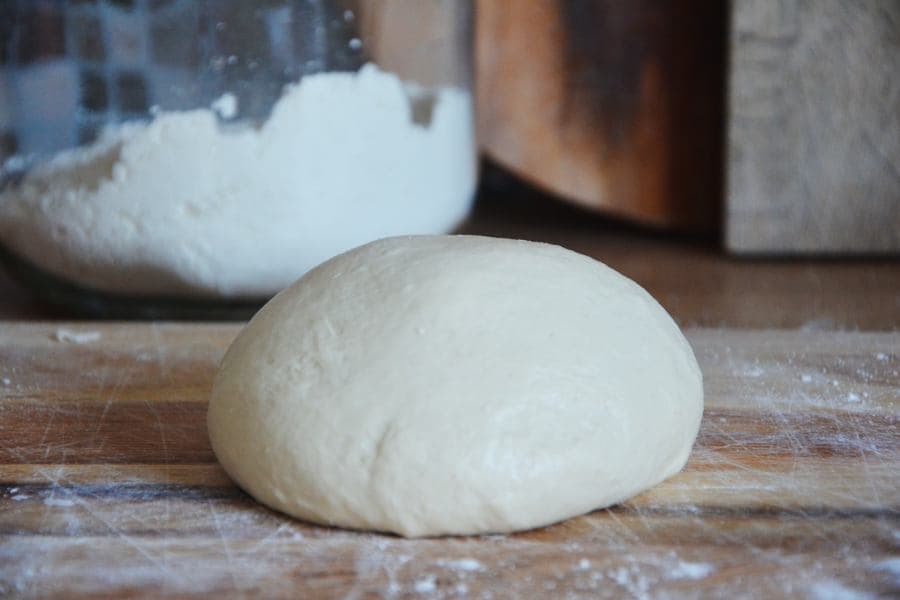 Selbstgemachter Nudelteig aus Dinkelmehl