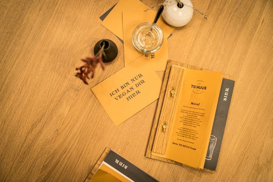 Speisekarte der Gastwirtschaft TO HUUS in Lüneburg