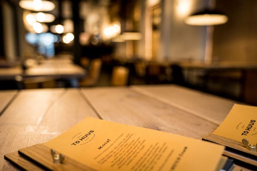 Speisekarte der Gastwirtschaft TO HUUS in Lüneburg