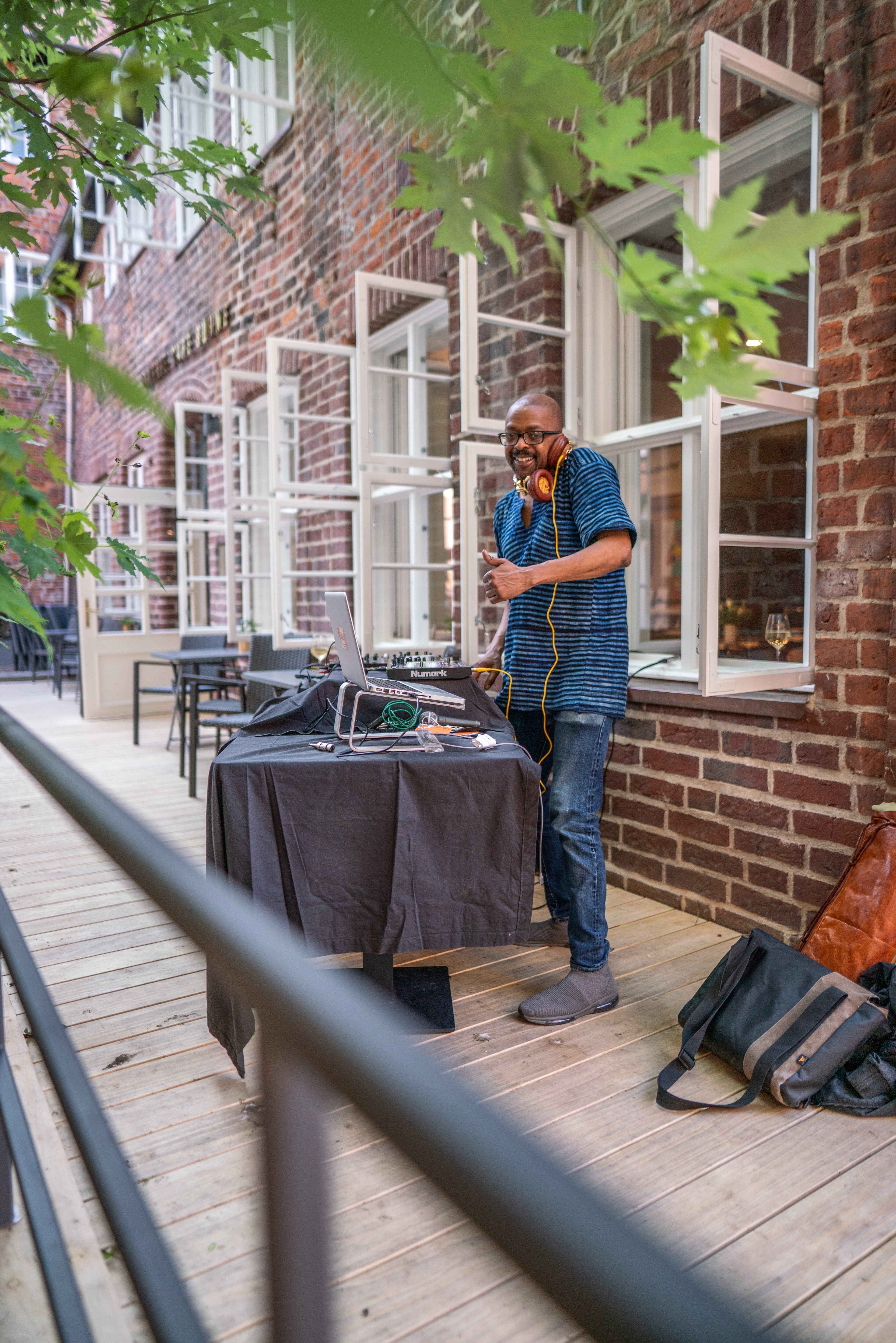 Musik im Café im Glockenhof in Lüneburg