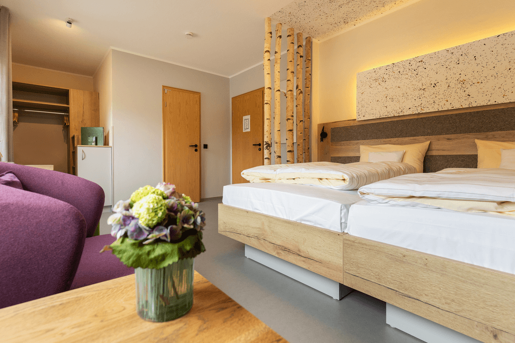 Neues Doppelzimmer im Hotel Im Wiesengrund in Hermannsburg