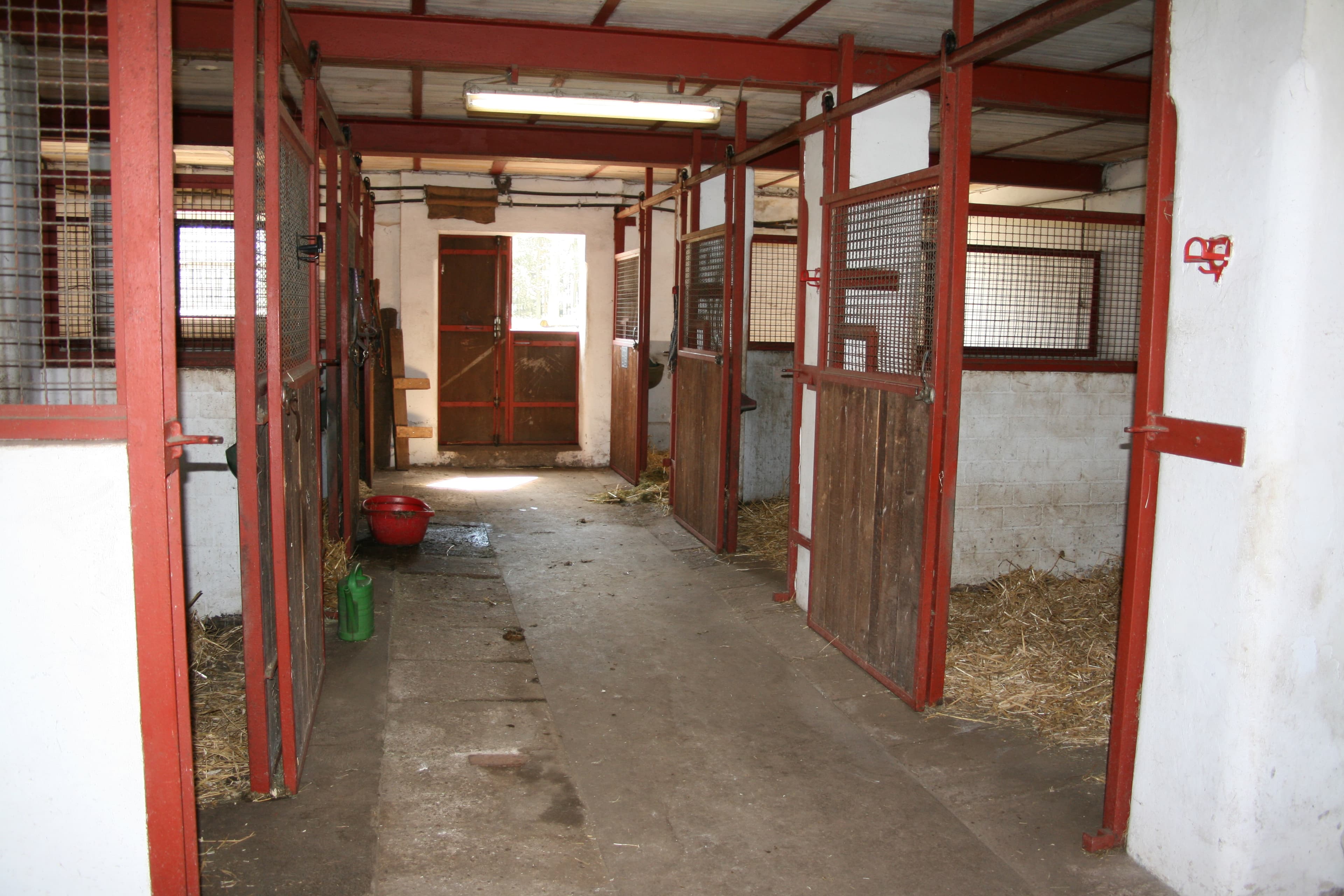 Pferdeboxen der Ferienwohnungen Baalshof in Handeloh