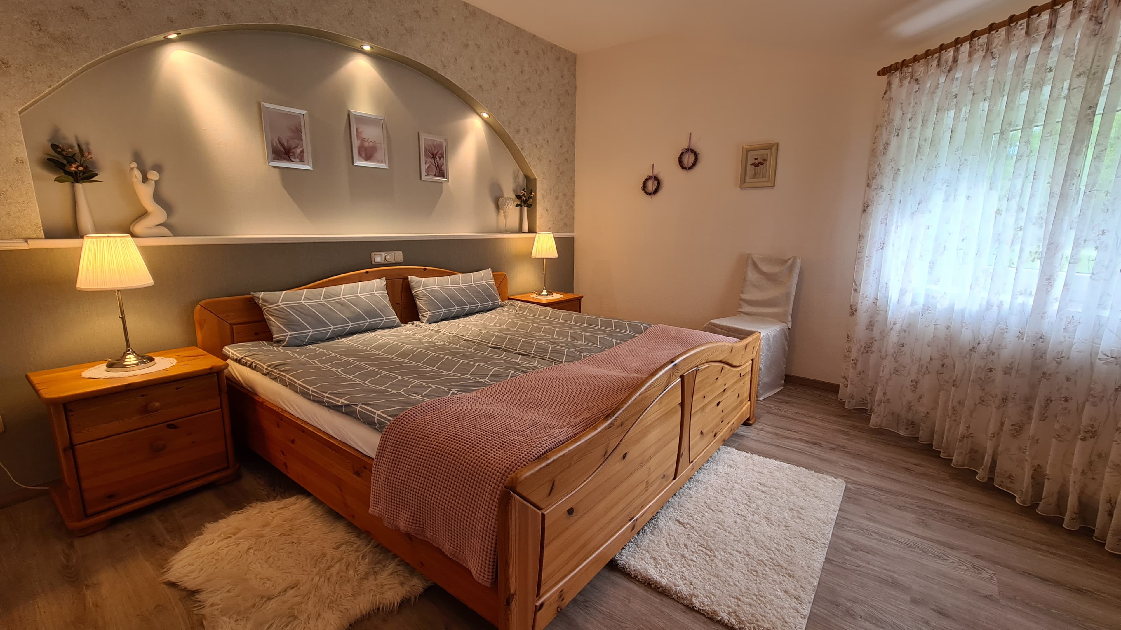 Doppelzimmer in der Ferienwohnung Lünzmann in Walsrode