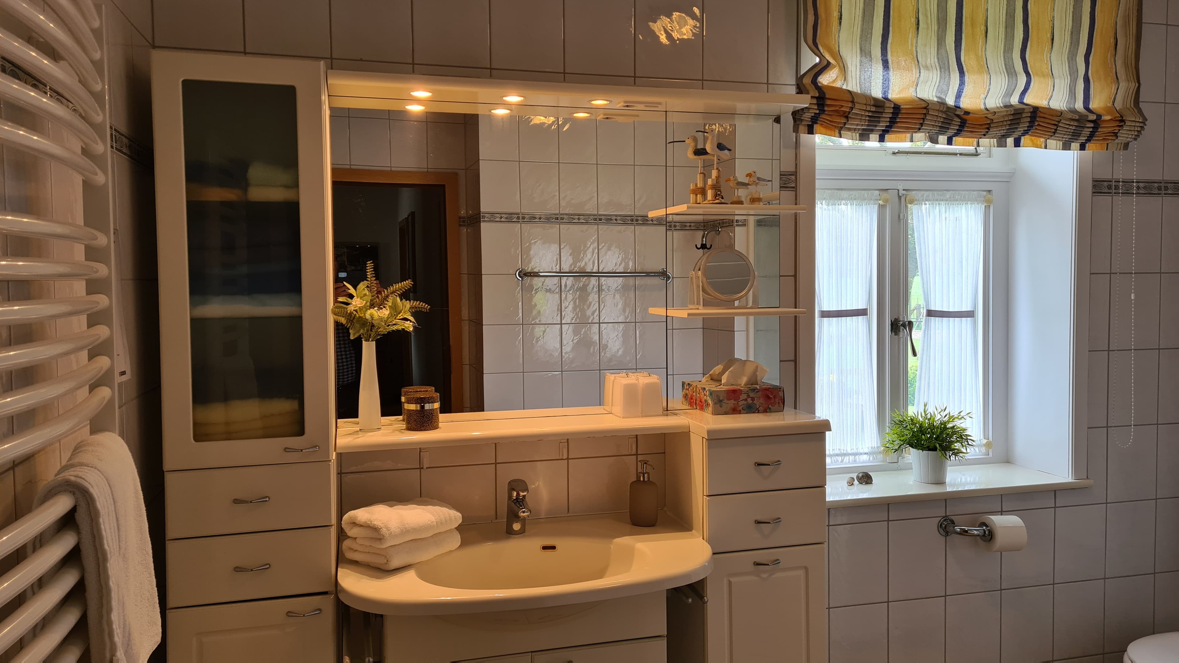 Badezimmer in der Ferienwohnung Lünzmann in Walsrode