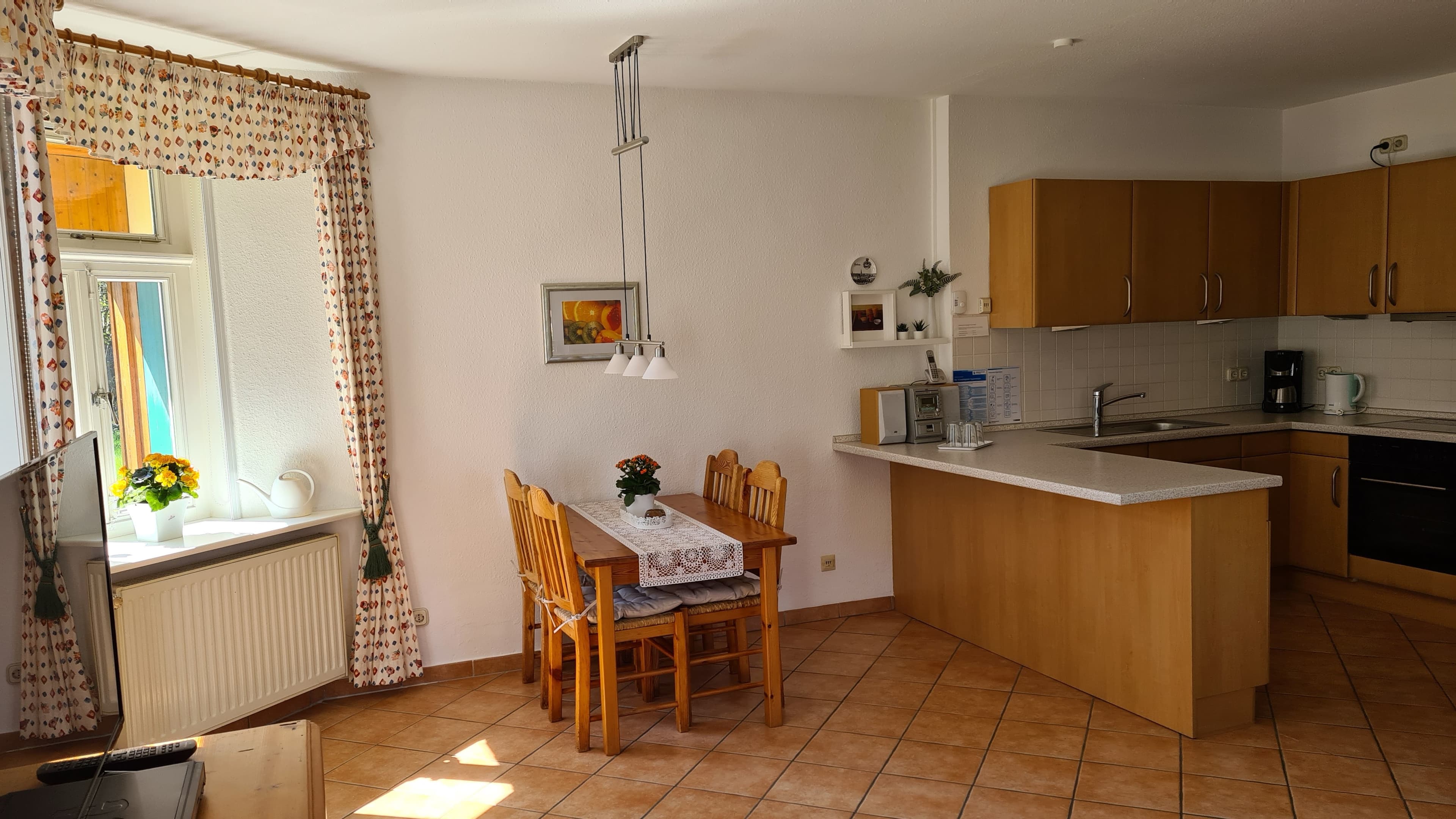 Küche in der Ferienwohnung Lünzmann in Walsrode