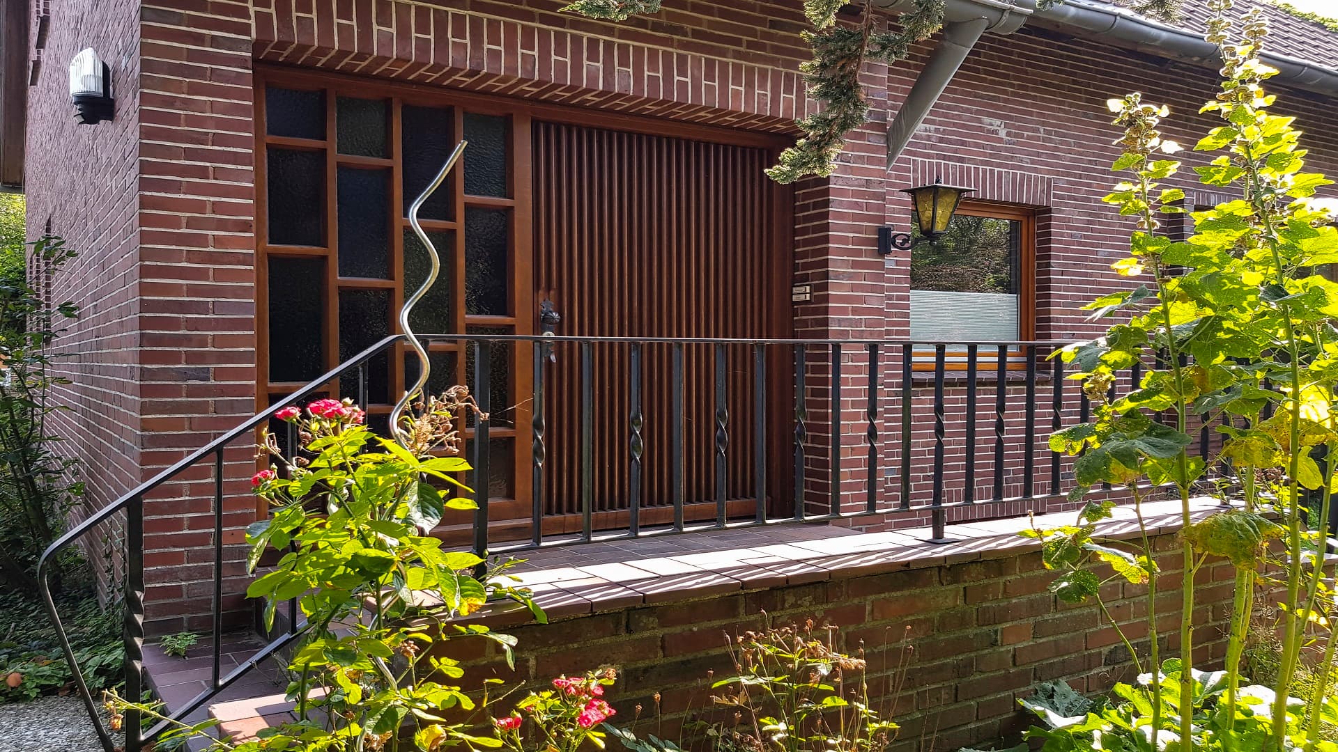 Eingang der Ferienwohnungen Am Pavillonsberg in Amelinghausen