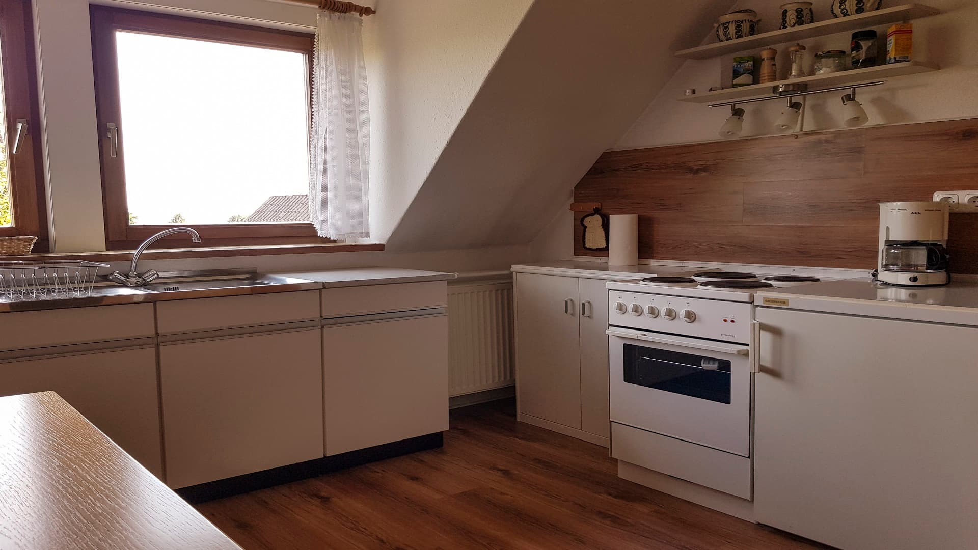 Küche in der Ferienwohnungen Am Pavillonsberg in Amelinghausen