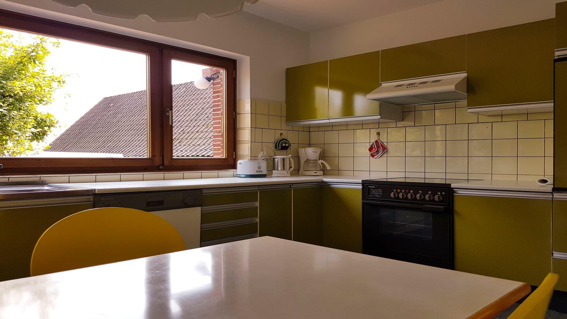 Küche in der Ferienwohnungen Am Pavillonsberg in Amelinghausen