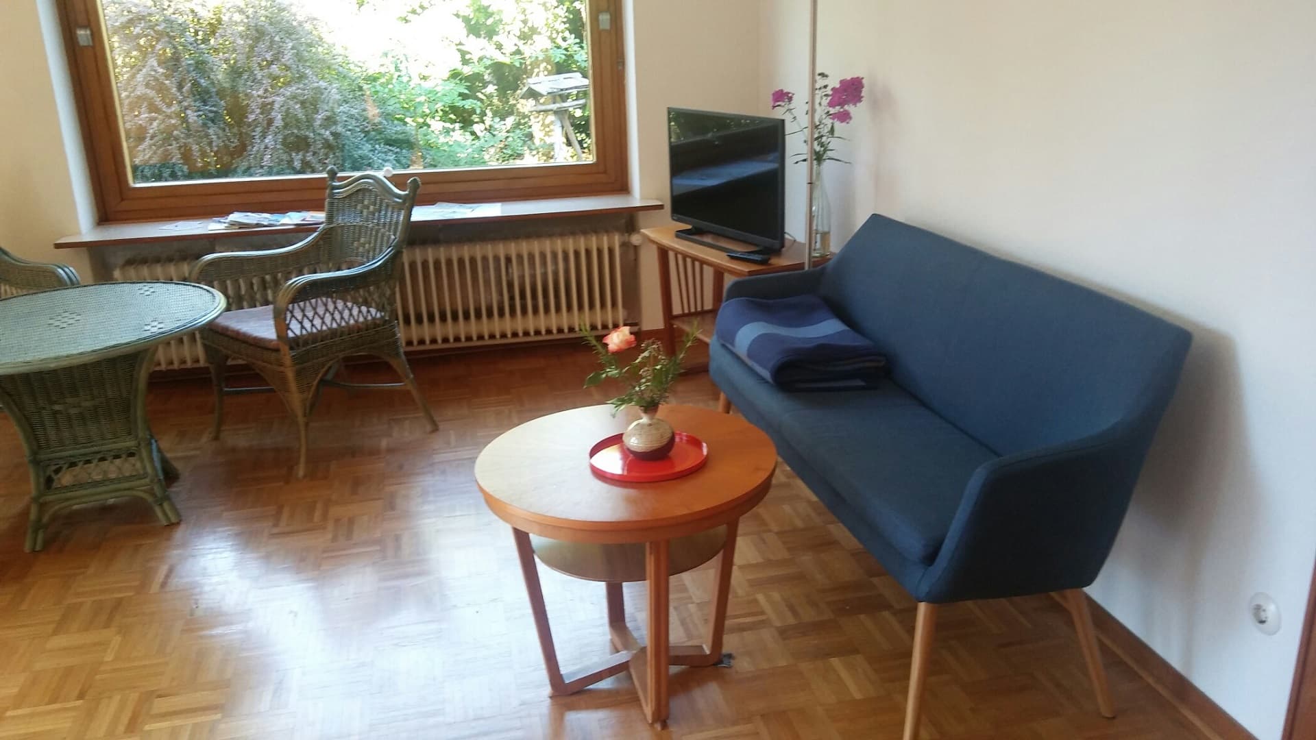 Wohnzimmer in der Ferienwohnungen Am Pavillonsberg in Amelinghausen