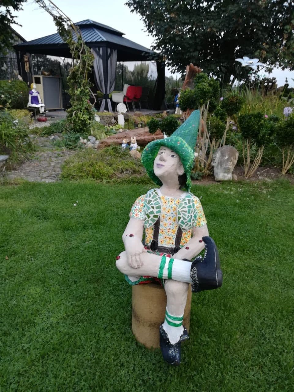 künstlerischer Garten