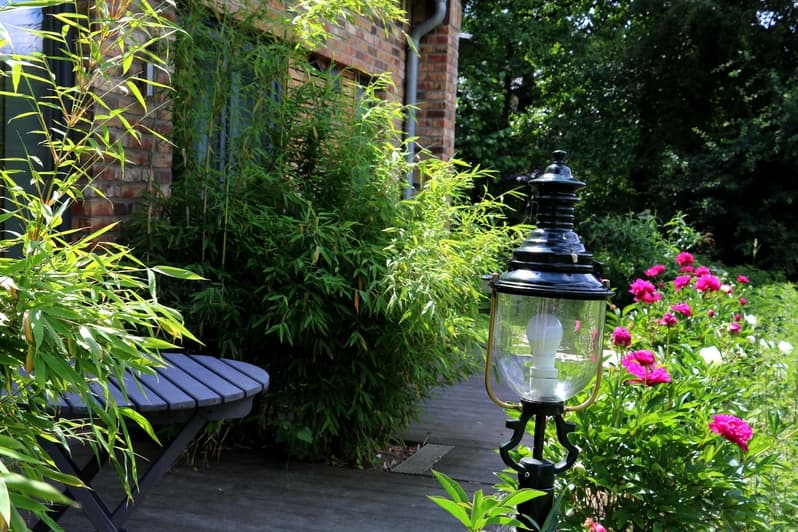 Außenterrasse des Privatzimmers Mara in Wendisch Evern