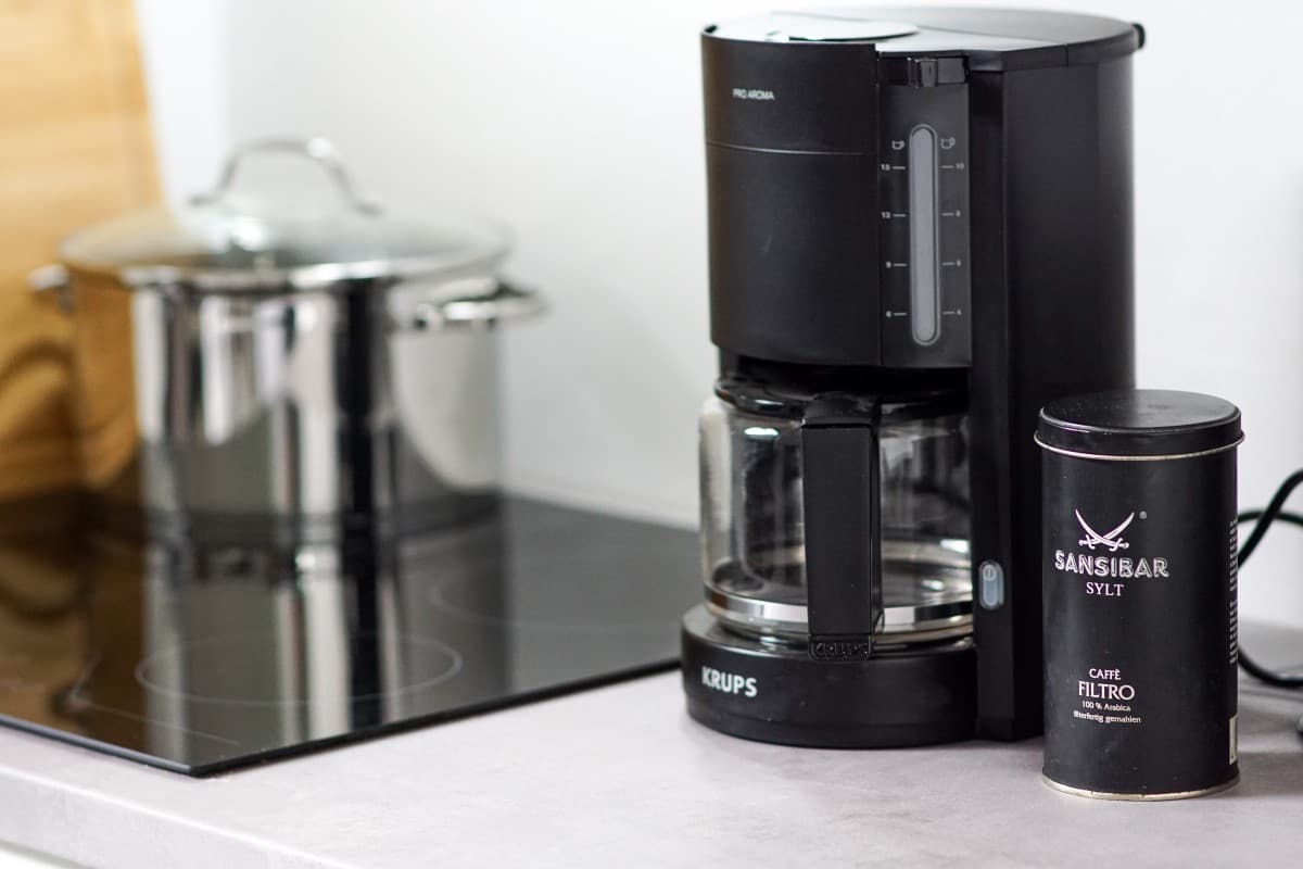 Küche in der Ferienwohnung Nina in Egestorf