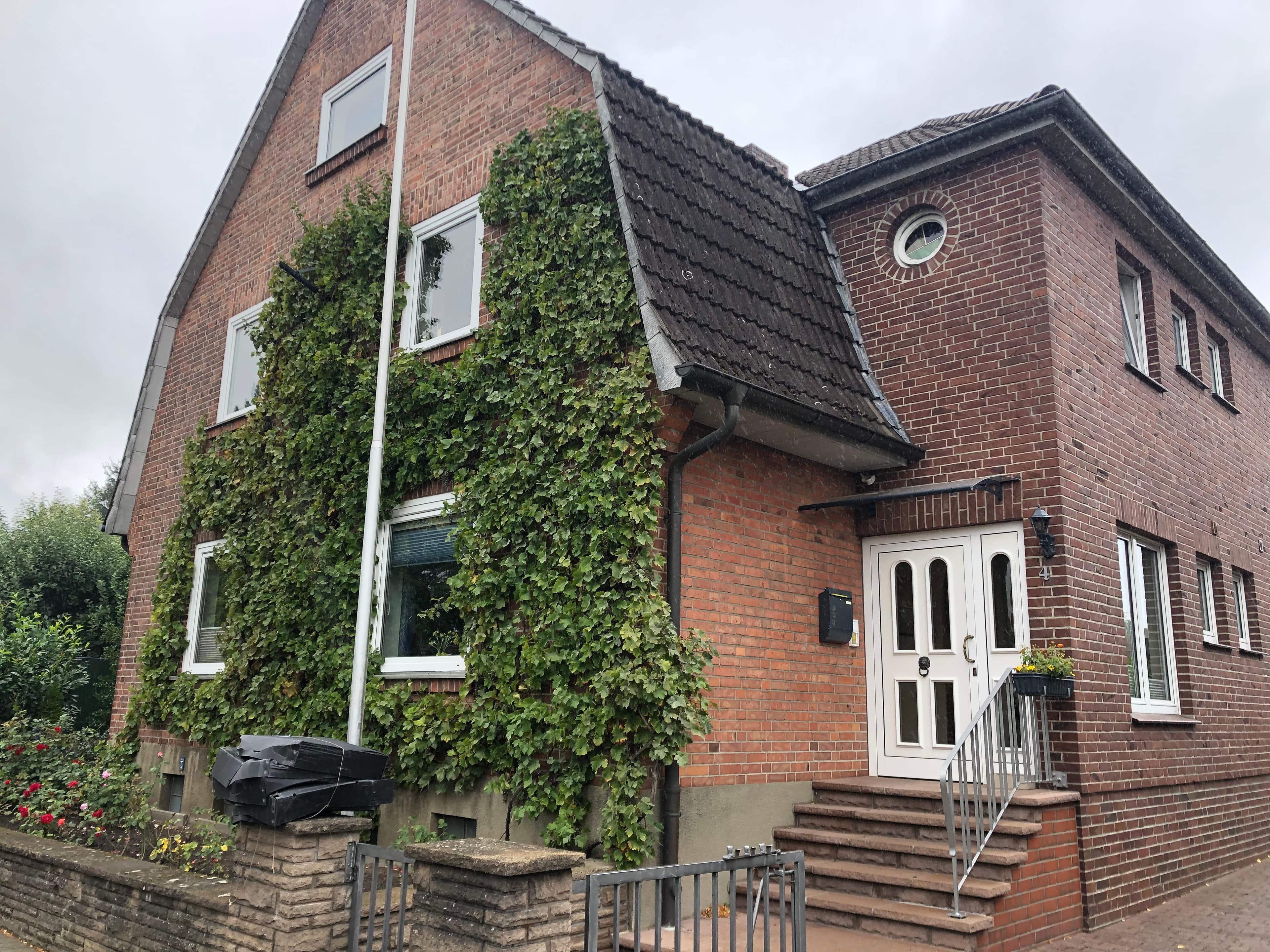 Außenansicht der Ferienwohnung "Zur Weinrebe" in Ebstorf