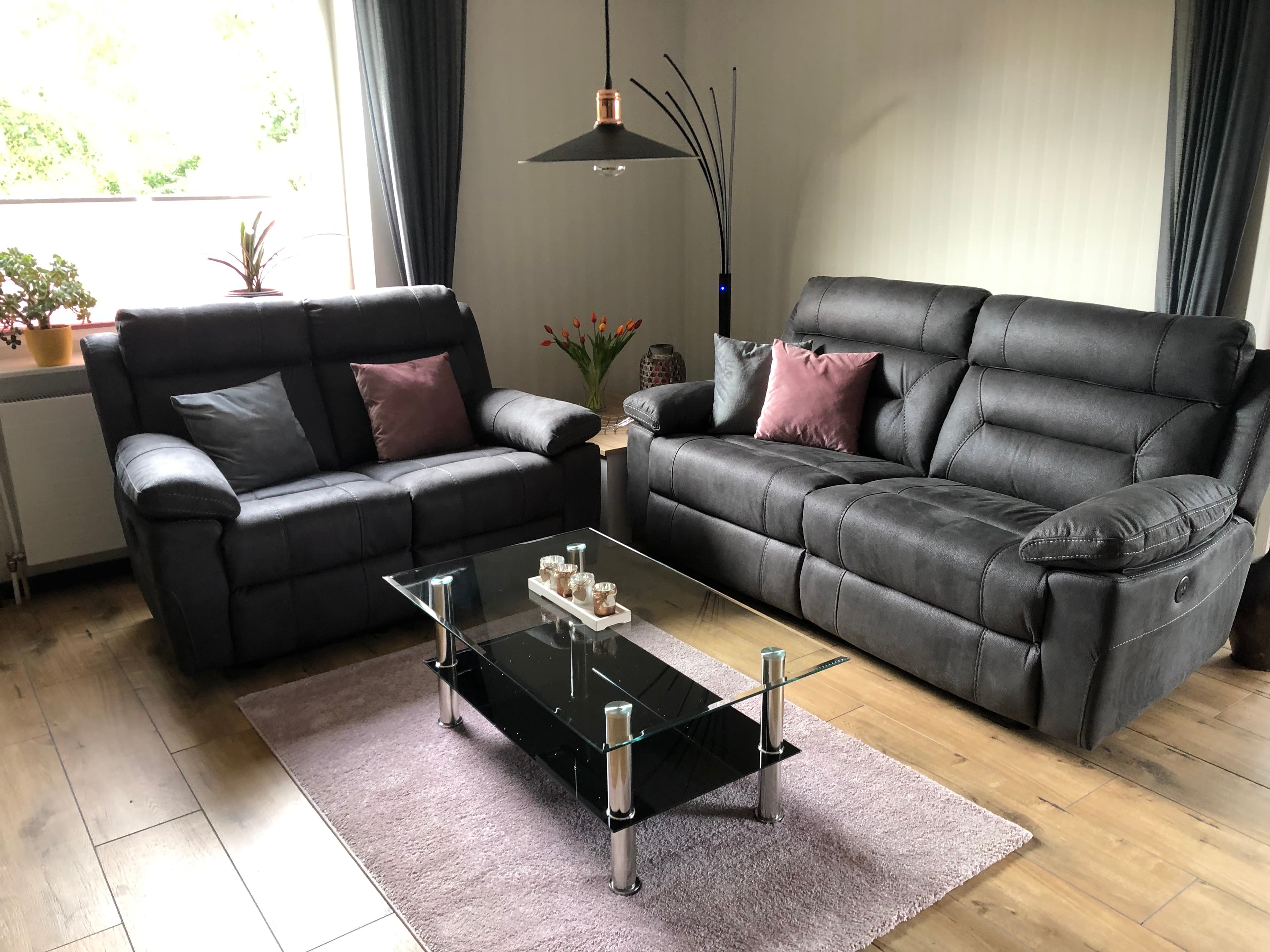 Wohnzimmer in der Ferienwohnung "Zur Weinrebe" in Ebstorf