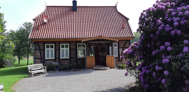 Außenansicht des Ferienhauses Oertzeparadies in Hermannsburg