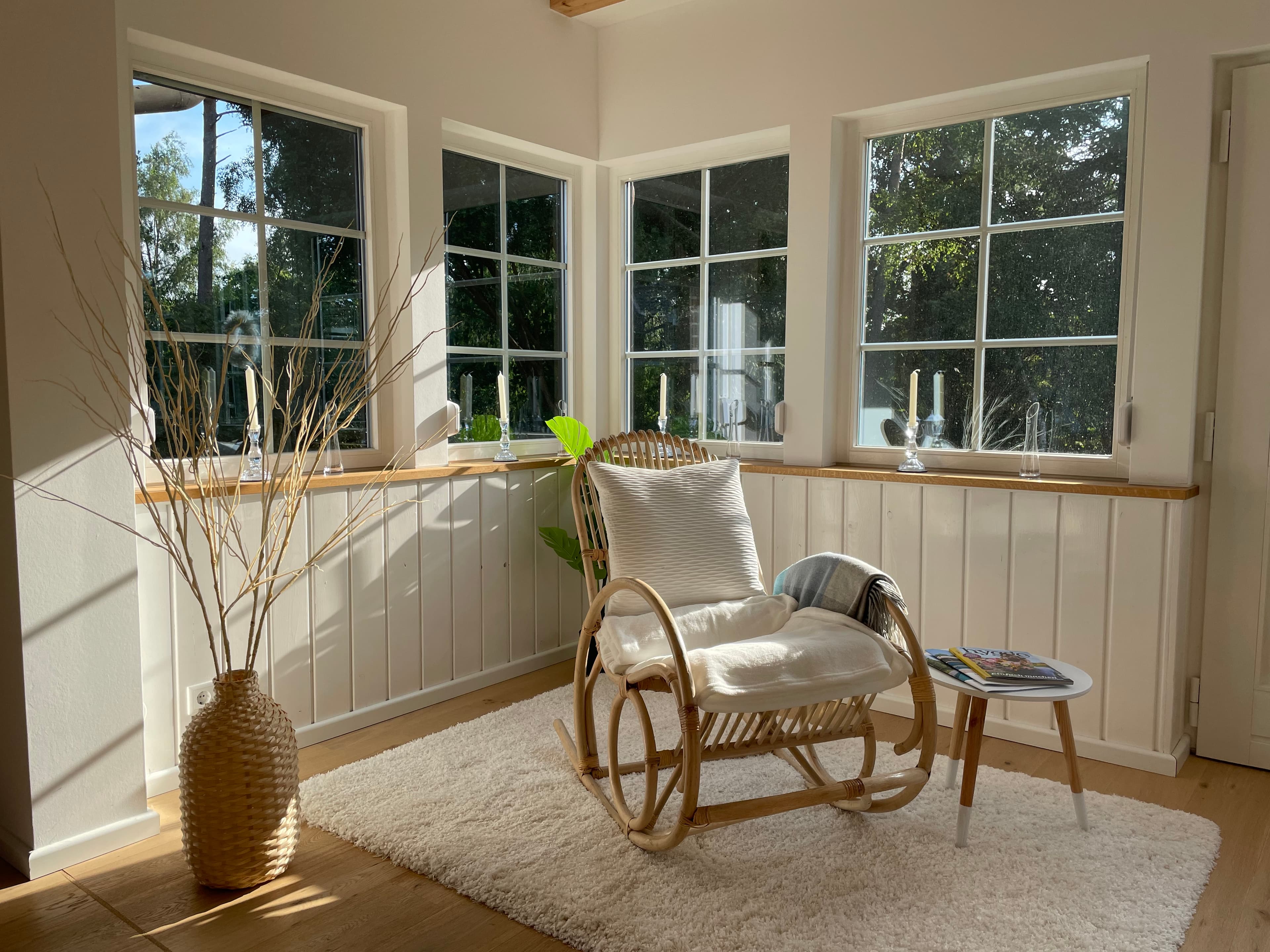 Wintergarten des Ferienhaus Stöverswald in Buchholz