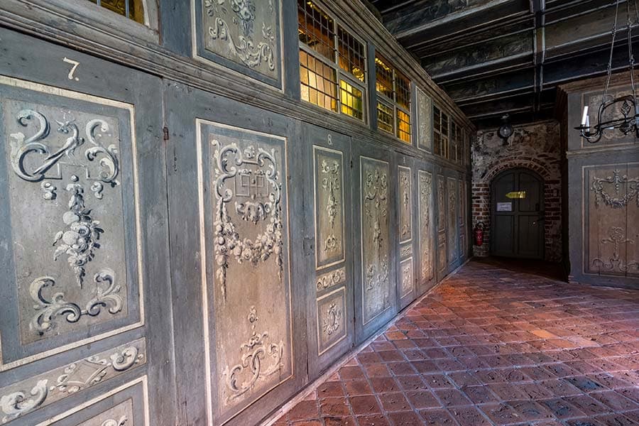 Speisekammern im Winterremter des Klosters Lüne