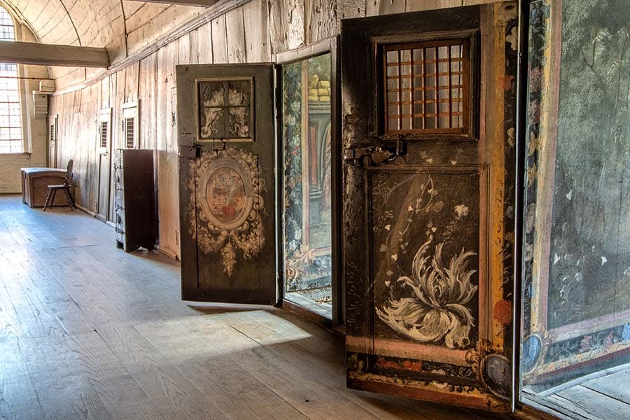 Die Kammern der Nonnen im Kloster Lüne waren klein, aber reichhaltig verziert