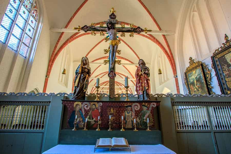 Altar im Nonnenchor des Klosters Ebstorf