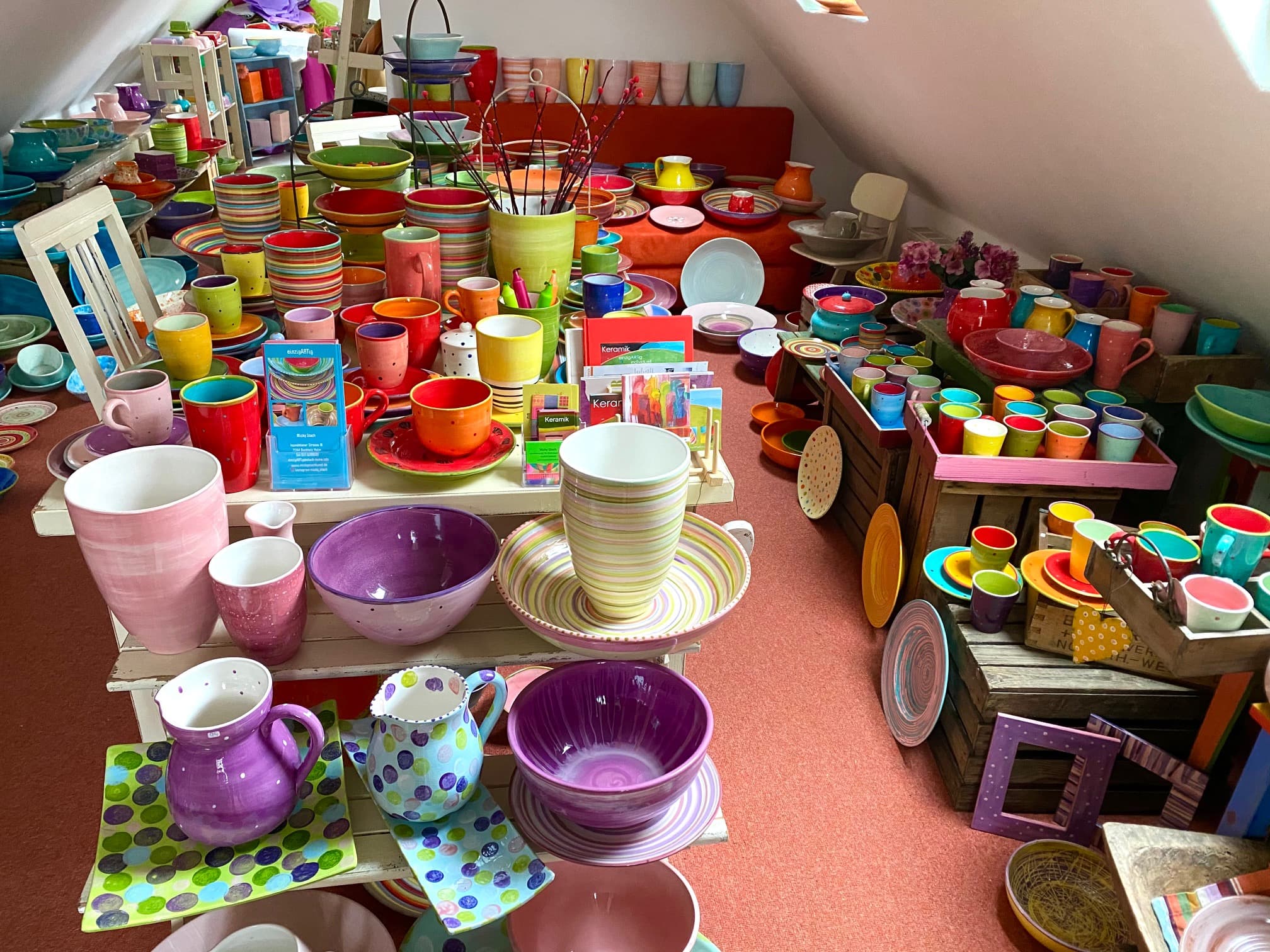 Keramik von Micky Stach in Buchholz in der Nordheide