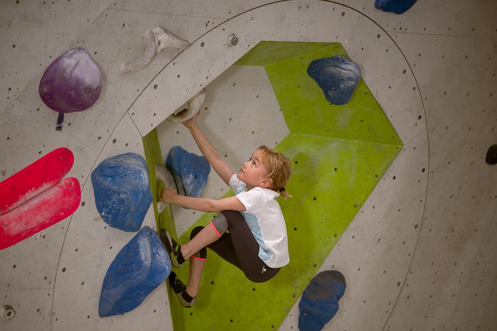 Klettern in der Halle in Lüneburg