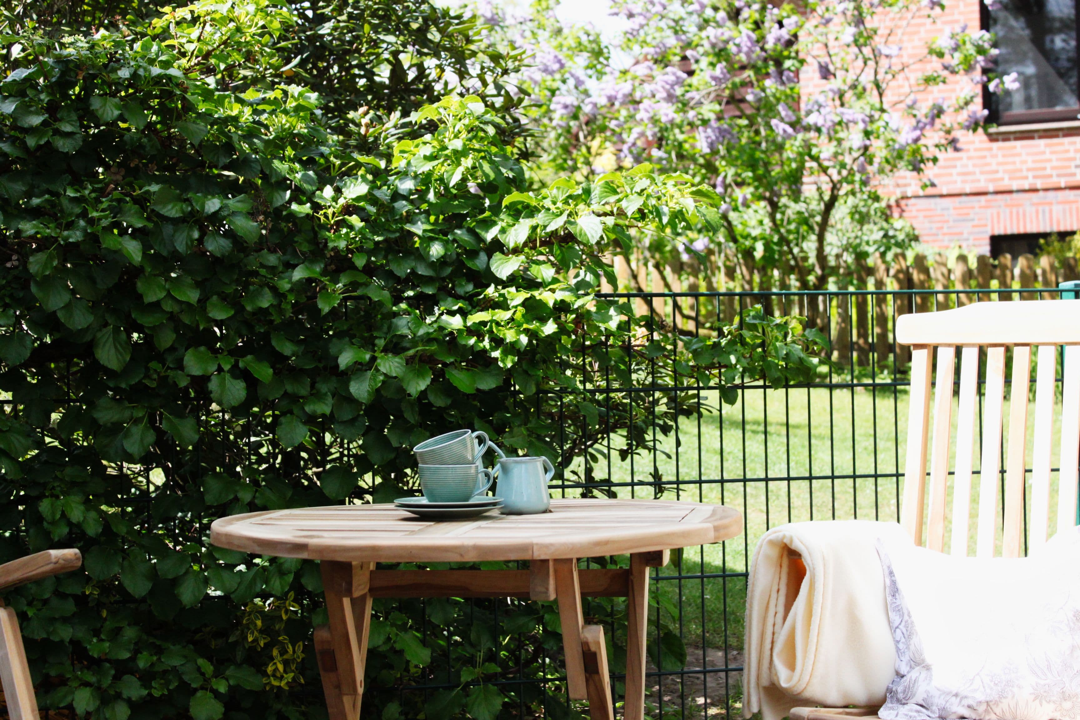 Außenbereich des Heidezauber Apartment in Undeloh